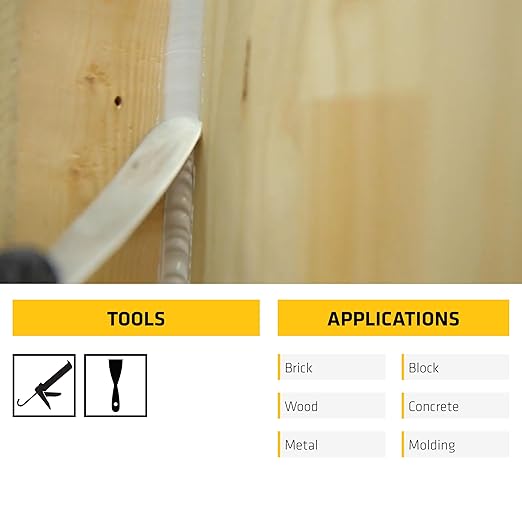 SIKA Sikaflex Construction Sealant - Aluminum Gray, Paintable Polyurethane, All-Purpose for Sealing Joints & Gaps, 10.1 fl. oz Cartridge - Weatherproof, Durable, Self-Leveling, Non-Corrosive