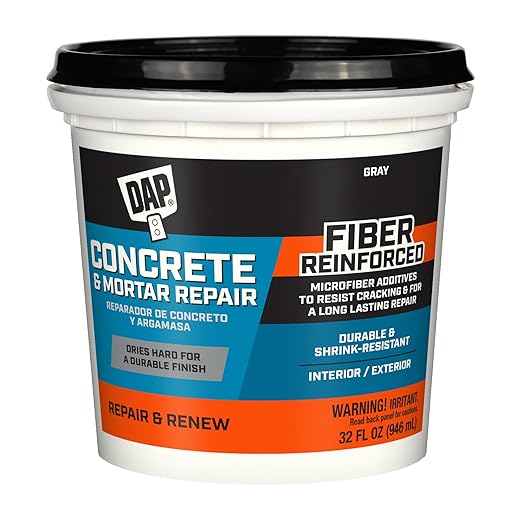 DAP Concrete and Mortar Repair, Gray, 32 oz (7079834611)