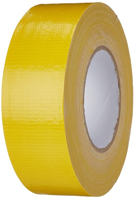 GGR Supplies T.R.U. CDT-36 Industrial Grade Duct Tape. Waterproof and UV Resistant. Multiple Colors Available. 60 Yards. (Yellow, 2 in.)