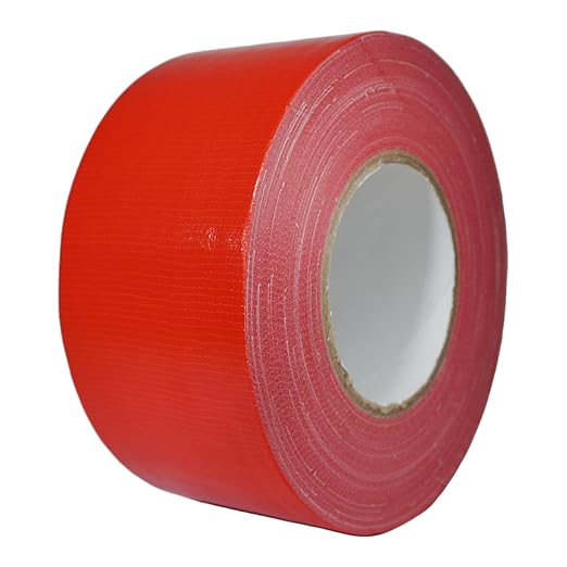 GGR Supplies T.R.U. CDT-36 Industrial Grade Duct Tape. Waterproof and UV Resistant. Multiple Colors Available. 60 Yards. (Red, 3 in.)