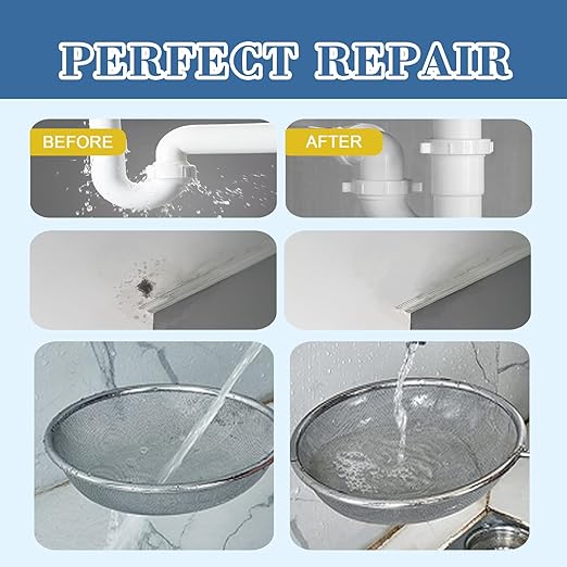 Waterproof Glue,Invisible Agent,Strong Waterproof Transparent Sealant,for Bathroom, Kitchen, Garden, Roofs, Walls (1, Kilograms)
