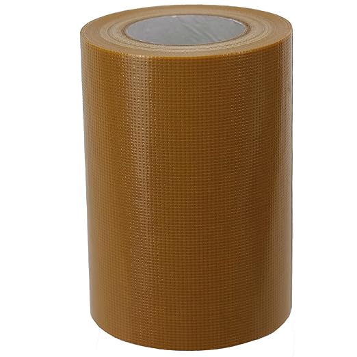 Super Strong Duct Tape 4 Inch x 32 Feet Multi-Purpose Heavy Duty Waterproof Duct Tape for Crafts & Home Improvement, Tan