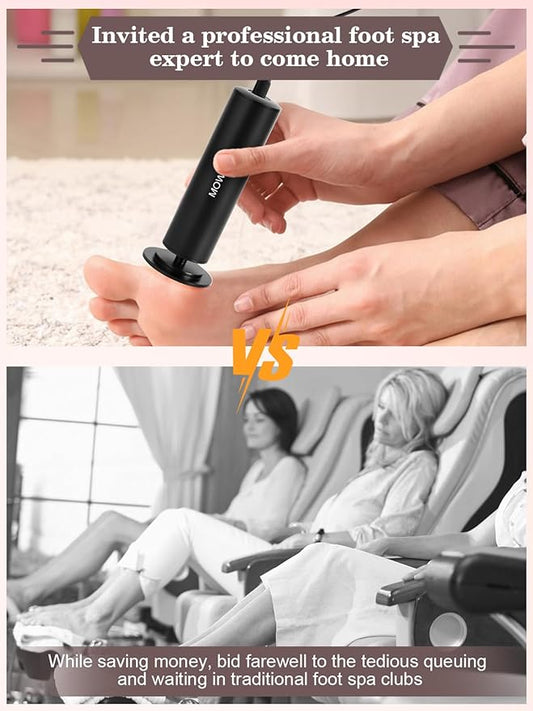 FSA&HSA Electric Foot Callus Removers, Portable Electronic Foot File Pedicure Tools, Electric Callus Remover Kit, Professional Pedi Feet Care Perfect for Dead, Hard Cracked Dry Skin Ideal Gift