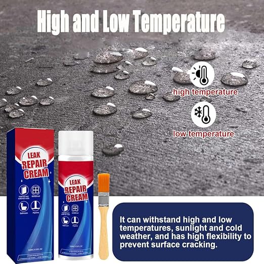 Bllosom Leak Repair Waterproof Sealant Spray,Waterproof Patch & Seal Rubberized Sealant Spray,Liquid Sealant Spray,Waterproof Roof Sealant (Blue,1pcs)