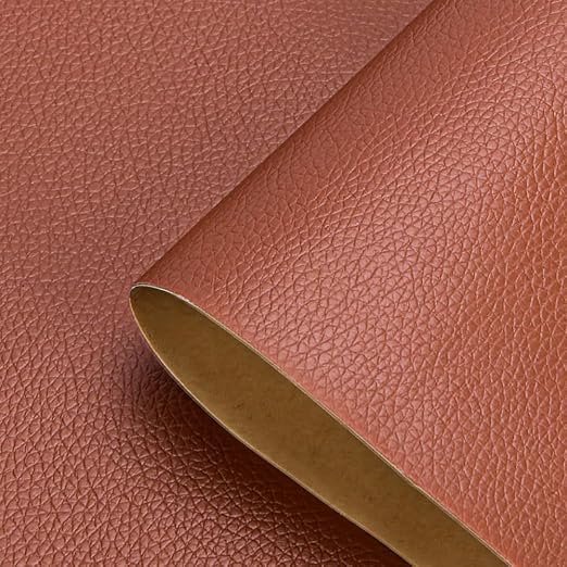 Light Brown Leather Repair Patch Tape, 39.4 x 54 Inches Large Self-Adhesive Leather Repair Kit for Furniture, Car Seats, Vinyl Leather, Couches, Sofa, Chairs