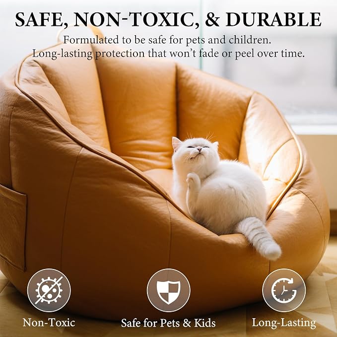 Leather Recoloring Balm Leather Color Restorer Scratch Repair Leather Paint for Furniture Couches Car Seats Shoes Bags Leather Dye and Scratched Leather with Leather Conditioner - Maroon