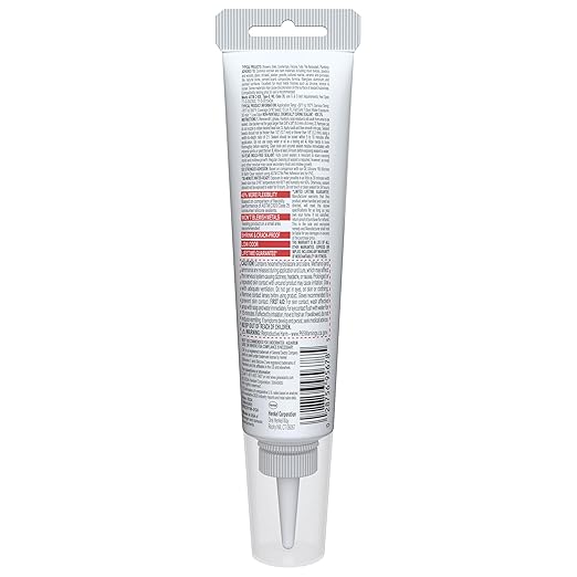 GE Advanced Silicone Caulk for Kitchen & Bathroom, Clear, 2.8 fl oz Tube, 12 Pack - 100% Waterproof Silicone Sealant, 5X Stronger Adhesion, Shrink & Crack Proof