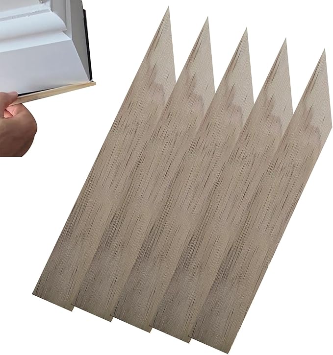 5 Piece 20cm Wooden Sealant Finishing Tool, Wooden Mastic Tooling Sticks For Smoothing Mastics And Sealant, Portable Caulking Smoothing Applicator, Caulk Spreader For Window Door Wall Gaps