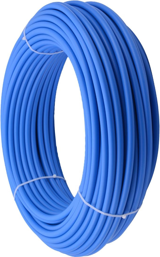 SharkBite 1/2 Inch x 300 Feet Blue PEX-B, PEX Pipe Flexible Water Tubing for Plumbing, U806B300