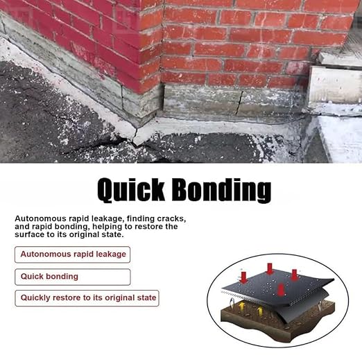 Instant Leak Repair Spray, Multi Surface Leak Repair Spray, Multi-Surface Leakrepair Indoor and Outdoor Waterproof Coating, for Roofs Pipes Crack, Fast Drying, Easy to Apply (2)