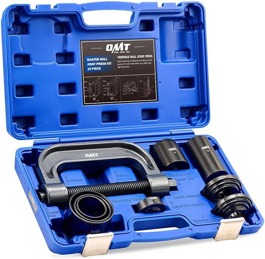 Orion Motor Tech Heavy Duty Ball Joint Press & U Joint Removal Tool Kit with 4wd Adapters, for Most 2WD and 4WD Cars and Light Trucks (BK)