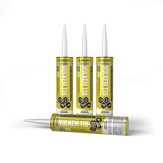 Tremco Vulkem 116 Polyurethane Sealant 10.1 oz. (12, Limestone, Case)