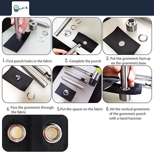 Grommets 2mm Metal Eyelets Kit, 800 PCS Small Grommet Kit with 3 Pcs Install Tool and Storage Box, Leather Grommet Kit for Shoes Clothes Crafts Bag Project