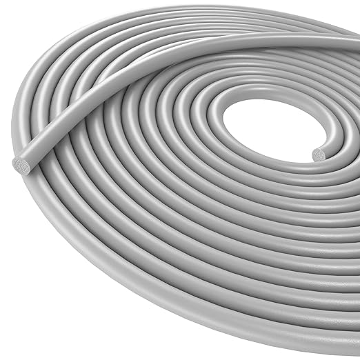 DGSL Backer Rod 3/8 Inch, Caulk Saver for Gaps and Joint Concrete Filling, EPDM Rubber Backer Rod Joint Filler for Driveway and Wall Cracks(16.4 Ft Length)