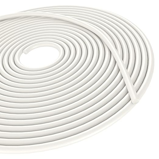DGSL Backer Rod 1/4 Inch, Caulk Saver EPDM Rubber Backer Rod for Joints Concrete Filling and Gaps, Driveway and Wall Cracks(16.4 Ft Length)