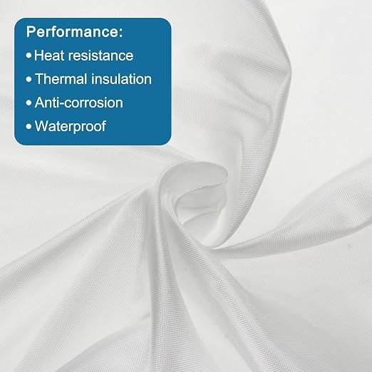MECCANIXITY Fiberglass Cloth 15 Oz/400g 1m(1 Yards) x1mx0.4mm E Glass Plain Weave Glass Fiber 10.76 Sq Feet, Woven Fabric for Boat RC Plane Auto Surfboard Tub Pool Repair