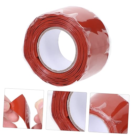 1m Flex Rubberized Tape Leak Seal Duct Tape for Home Repairs for and Bucket Sealing Self-Adhesive Rubber Material