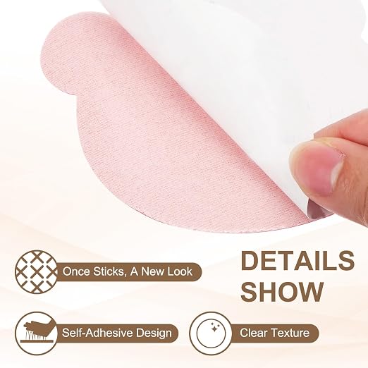 PATIKIL Leather Repair Patch, 2 Pcs 4 x 3.5 Inch Self-Adhesive Vinyl Patch Furniture Tape Repair Kit for Sofas Couches Stools Chairs Cabinets Bags, Pink