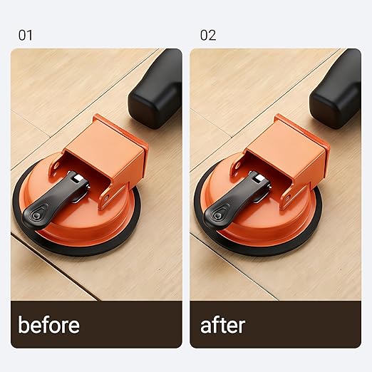 Floor Gap Fixer Tool, 2026 New Heavy Duty Floor Gap Fixer Tool, Enhanced Vacuum Suction Cup, Flooring Gap Repair Tool for Laminate, Vinyl, Wood & Tile Flooring (Green)