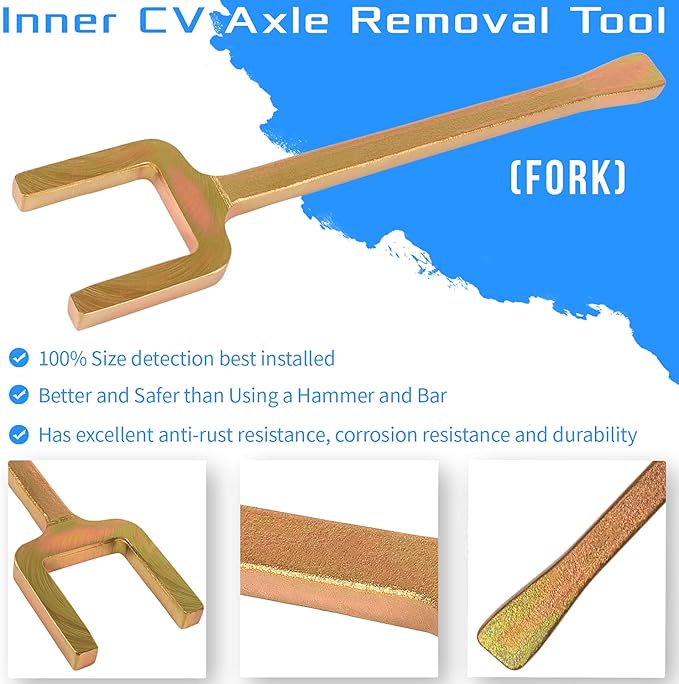 Sunluway 2 Pack 12020 Axle Popper Kit Inner CV Axle Removal Tool Set for Use on Front Wheel Drive Vehicles-Remove Most Vehicles’ Half-Shaft Drive Axles-Fix Damaged CV Joints