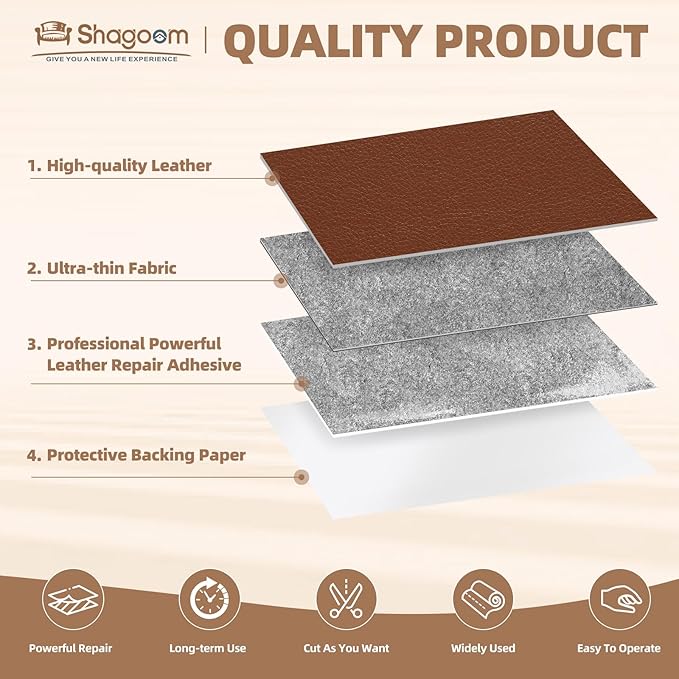 Leather Repair Patch, 17X158 Inch Repair Patch Self Adhesive Waterproof, DIY Large Vinyl Patches for Couches, Furniture, Kitchen Cabinets, Wall （Blue, 17X158 Inch）