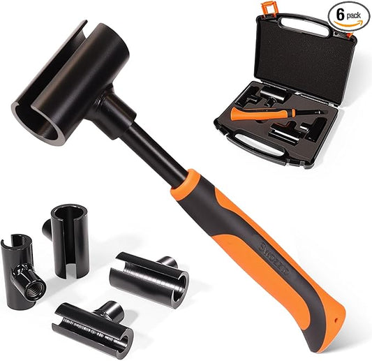 Door Hinge Gap Adjusting Tool Kit,2025 New Upgrade Hinges Gap Adjusting Wrench,4 Size Heavy Duty Steel Door Hinge Repair Tool with Rubber Grip for Alignment Of Doors and Cabinets Etc.