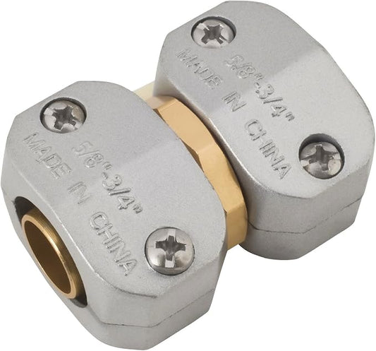 Melnor Heavy Duty Metal Hose Mender; Fits 3/4" and 5/8" Hoses