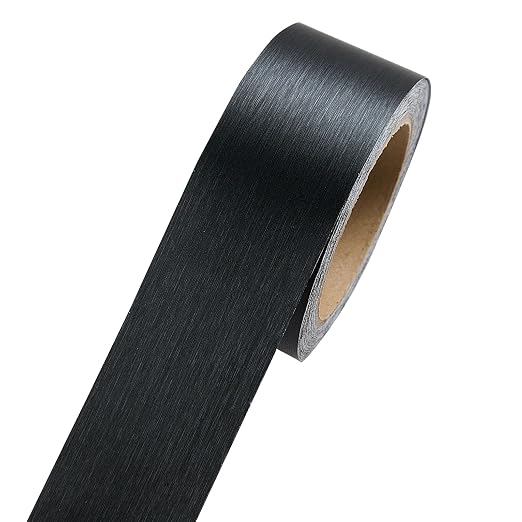 Black Mirror Border Peel and Stick, 2 Inch X 39 Ft Adhesive Tape for Furniture, PVC Self-Adhesive Border Waterproof Bathroom Mirror Frame Sticker for Cabinet, Door, Photo Frame