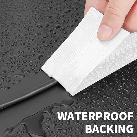 White Duct Tape Heavy Duty Waterproof, 40 Yards X 2 Inch, 9 Mils Thickness Strong Adhesive Sticky, No Residue, Easy Tear by Hand for Home Repairs Indoor Outdoor Crafts Packing HVAC and Construction