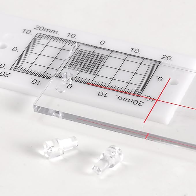 Crack Gauge Monitor， Crack Monitor with Updated Two Fixed adapter | Crack Measure and Record Instrument for Monitoring Wall Deformation and Crack (Pack of 3)