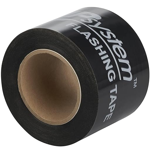 ZIP System Flashing Tape - Adhesive Flashing Tape - Advanced Acrylic Adhesive - Professional-Grade - Weather Protection - for Windows, Doors, & Rough Openings - 3.75" x 30' Roll