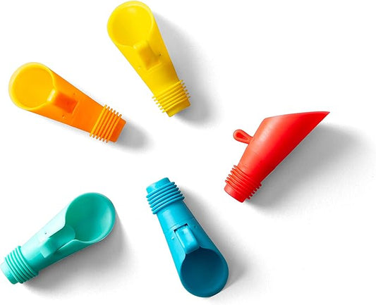 Houdini Flipper Wine Pourer Bottle Stoppers, Fits Types, ASSORTED