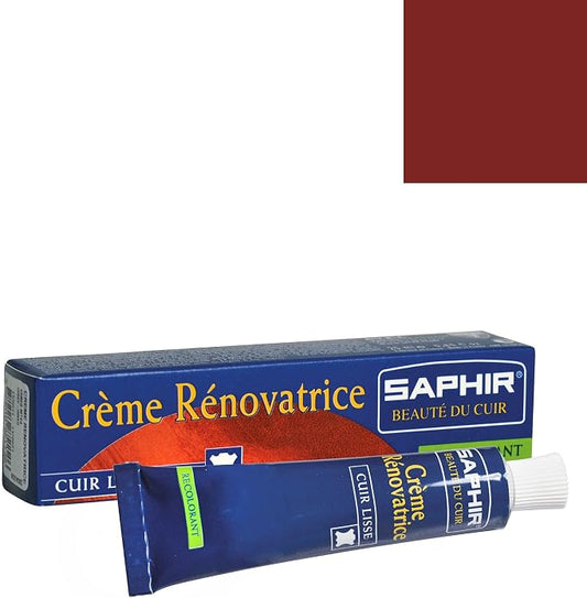 SAPHIR Beauté du Cuir Renovating Cream 25 ml - Professional Leather Repair & Color Restoration Cream