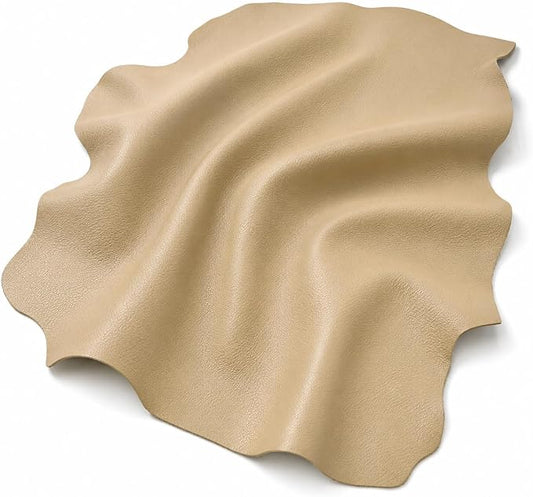 REED Leather HIDES - Cow Skins (Natural Finish Cow Leather, 20 Square Foot) | Arts and Crafts