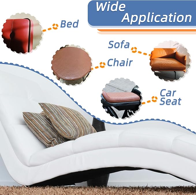Self Adhesive Faux Leather Repair Patch,1Roll 15x78 Inch Leather Repair Tape for Furniture,Couch Tape for Couches,Bed,Car Seats,Chair,Black