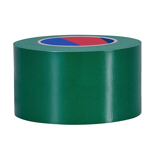 Green Heavy Duty Duct Tape, 3 Inch x 55 Yards, Industrial Grade Waterproof & UV Resistant, Strong Adhesive for Indoor Outdoor Repairs, Crafts, Home Improvement, Moving Packing and DIY Projects