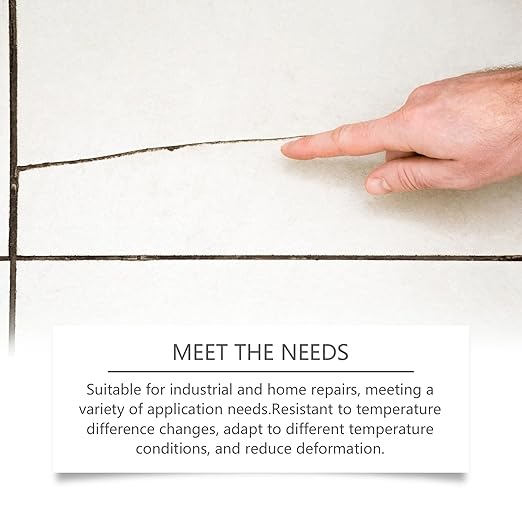 Tile Repair Kit for Chips, Cracks & Surface Gaps, Color Matching Solution for Ceramic, Porcelain & Stone, Easy DIY Application for Floor, Wall, Countertop & Bathroom Surfaces (2pcs)