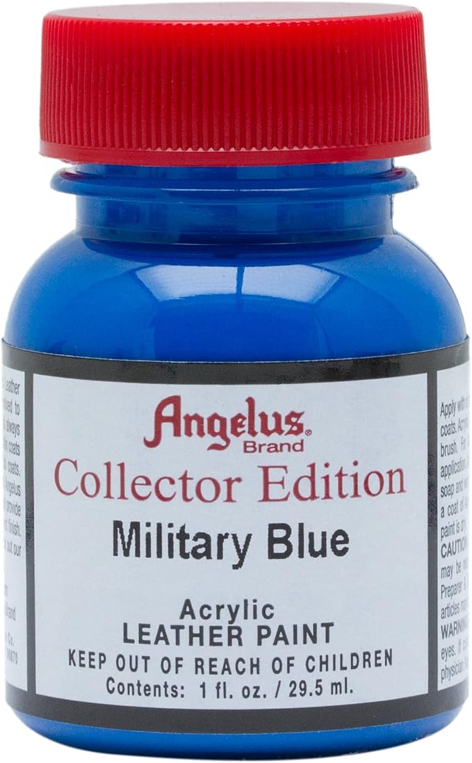 Angelus Collector Leather Paint 1 oz Military Blue