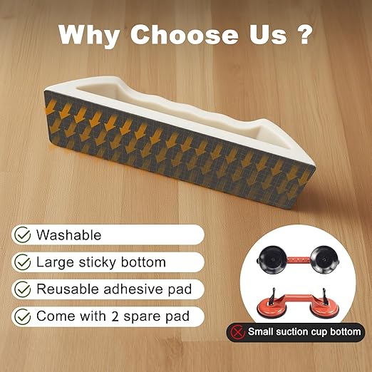 Floor Gap Fixer Tool, Violetfox Heavy-Duty Plank Grabber Laminate Flooring Tools Wood Floor Repair LVP Installation Kit (New Version)