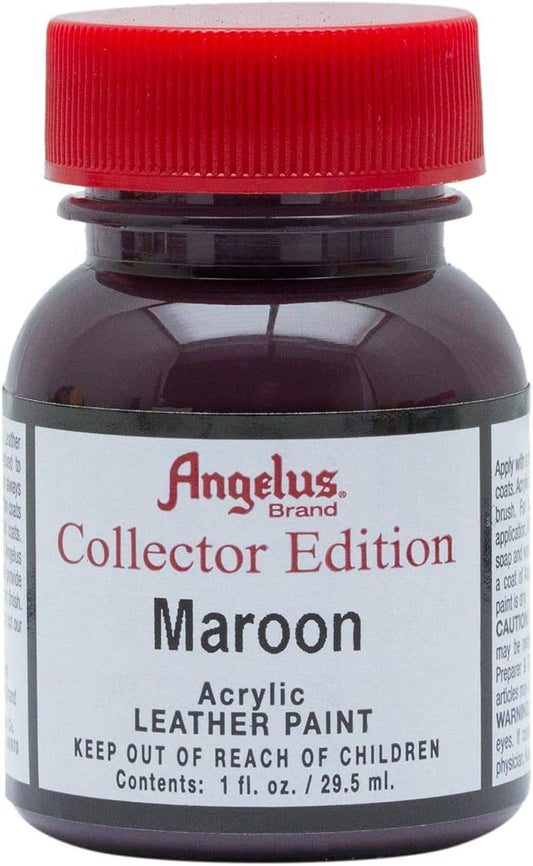 Angelus Collector Leather Paint 1 oz Maroon