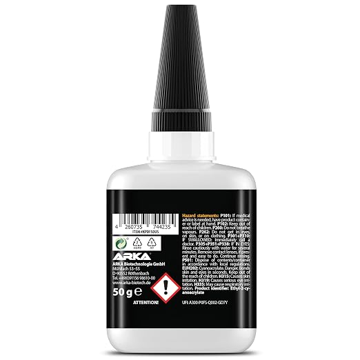 Superglue Thin Liquid XXL Value Size 1.76oz – Capillary Action Adhesive for Tight Cracks – Fast Wicking for Plastic, Wood & Metal – Ultra Clear Industrial Bond