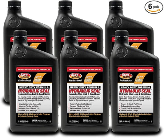 Bar's Leaks H60-6PK Hydraulic Seal Stop Leak & Conditioner, 32. Fluid_Ounces, 6 Pack