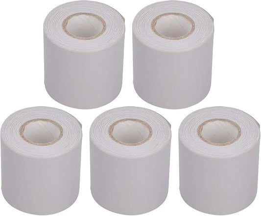 5pcs Air-Conditioner Pipe Tapes Oil-Resistant Tube Pipe Wrapping Tape Protective Tape Leakage Repair 6cm Width (Grey)