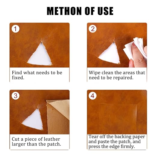 Large Leather Repair Patch for Couches 50 x 138 cm Leather Repair Tape Self,Repair Patch Self Adhesive Waterproof for Couches, Furniture, Kitchen Cabinets, Car Seats Beige Grey