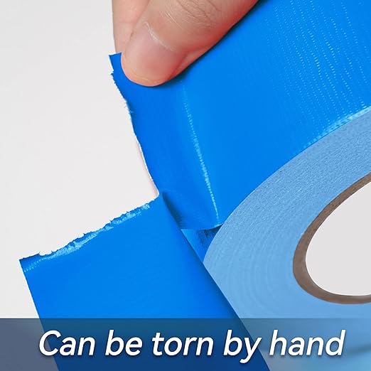 Reniteco Sky Blue Duct Tape- 2 inches x 45 Yards, Waterproof & All-Weather, No Residue, UV Resistant, Heavy Duty for Car, Home & Outdoor Repairs, 1 Roll