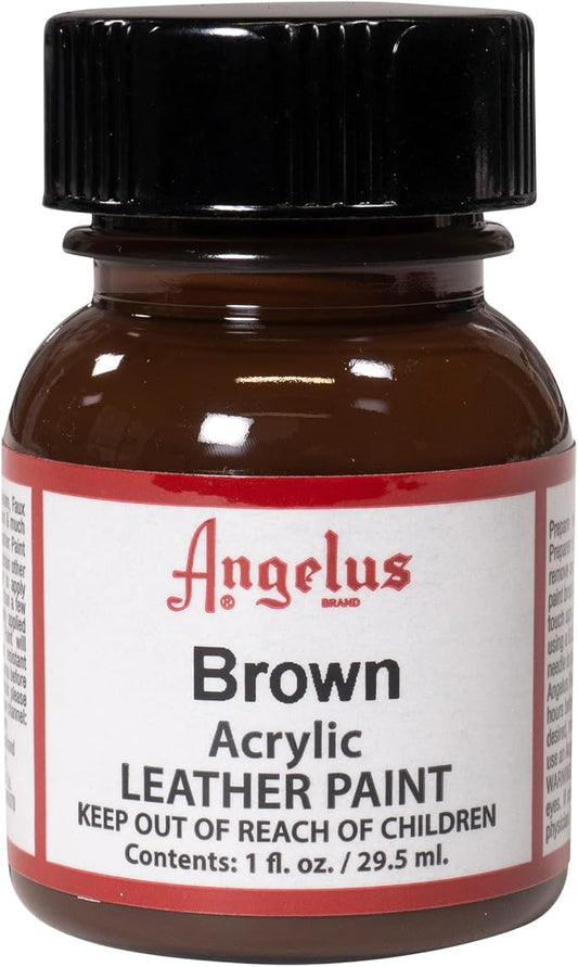 Angelus Acrylic Leather Paint, 1 oz., Brown