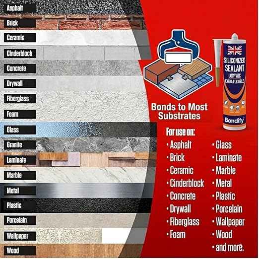 Waterproof Siliconized Acrylic Latex Caulk Black, 17.6oz, Silicone Sealant Acrylic, PAINTABLE Crack Proof Door, Window Frame Sealant, Ideal for Filling Cracks & Gaps, Bathroom, Kitchen