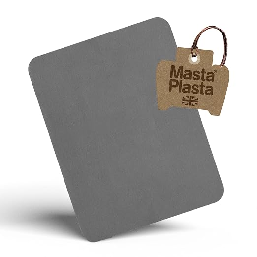MastaPlasta Instant Upholstery Quality Self-Adhesive Repair Patch. XL Size - Gray Suede - 11in x 8in / 28cmx20m. Easily Fix Couches, Car Seats, Bags & Other Suede, Leather and Velvet Items!