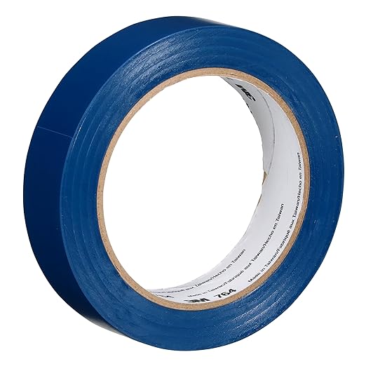 3M™ General Purpose Vinyl Tape 764, Blue, 1 in x 36 yd, 5 mil