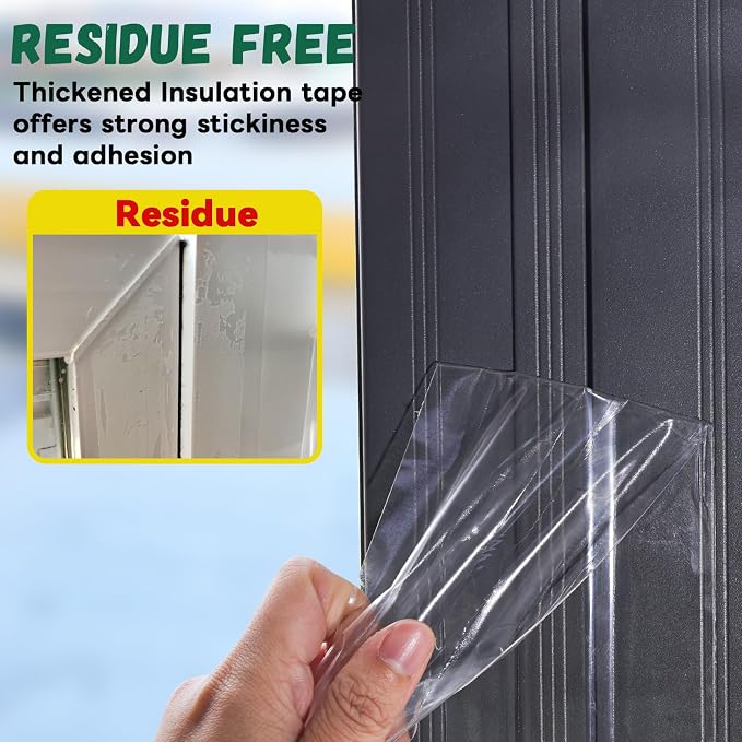 Window and AC Insulation Sealing Tape for Frame Draft, 2 inch X 33 FT